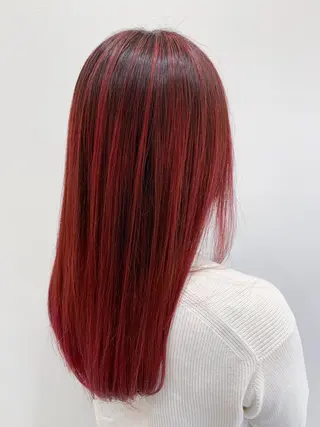 ロング 🍀ケアブリーチ カラー🍀坂井のヘアスタイル