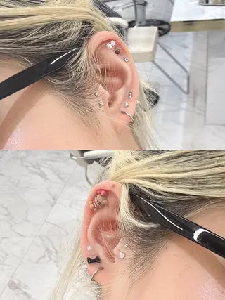 hiyori🎀/艶 カラー/レイヤーのヘアスタイル