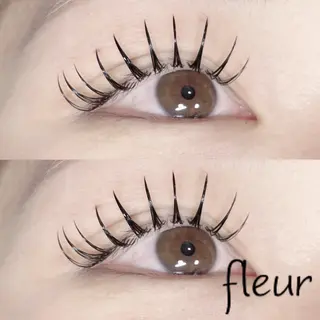マツエク・マツパ アイラッシュサロンfleur🍀所属・🍀fleur🍀 束感/ワンホン/杉浦のマツエク・マツパデザイン