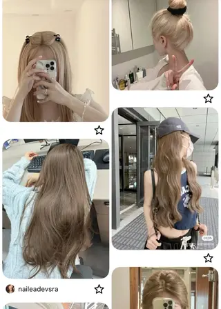 カラー Lond mare所属・あ い か 🎀 レイヤーカットのヘアスタイル