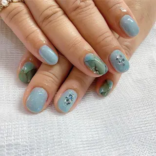 ショート ネイル rokunana 佐野のネイルデザイン