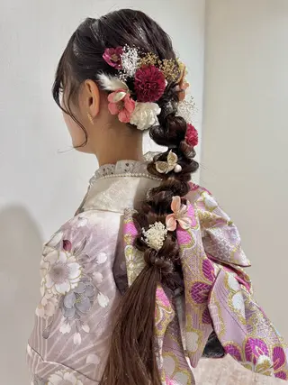 ヘアアレンジ ルプラボウ /小見山琴衣のヘアスタイル