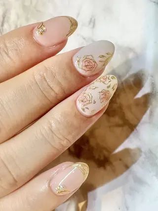 ネイル 痛ネイル🩶推し活 🤍店長sagawaのネイルデザイン