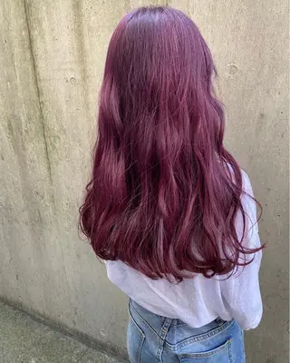 ロング カラー 🤍透明感/韓国風 🤍サクラギヒトミのヘアスタイル