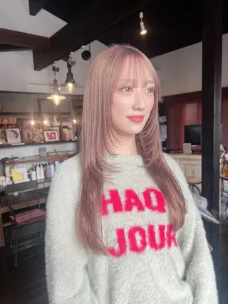 ロング 🩵小野 えりか🩷のヘアスタイル