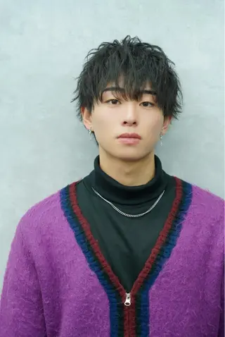 ショート パーマ メンズ 津田 祐岐のヘアスタイル