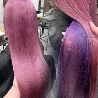 ロング カラー RIO🩶NEXT/ エクステ/ハイトーンのヘアスタイル