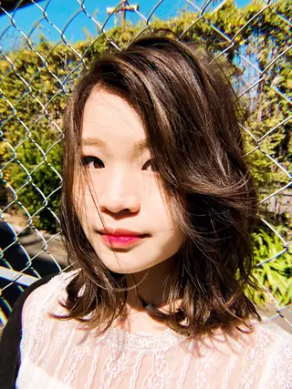 ミディアム カラー 口コミ評価4.9⭐︎ カワナベ　マサシのヘアスタイル