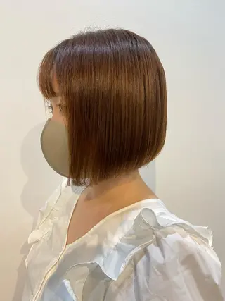 ミディアム カラー 栗田 大輝のヘアスタイル