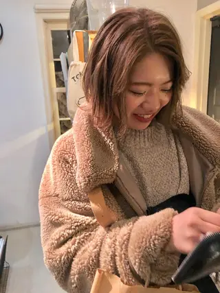 カラー NOUN所属・eri kinjoのヘアスタイル