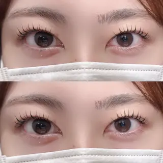 マツエク・マツパ 🎀韓国レイヤー特化 🎀ベージュ/ミクのヘアスタイル