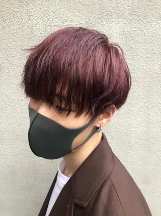 ショート 圧倒的美髪ストレート ツダケイタロウのヘアスタイル