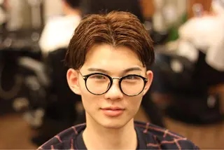 ミディアム カラー メンズ 前田賢生 ご新規様はNGのヘアスタイル