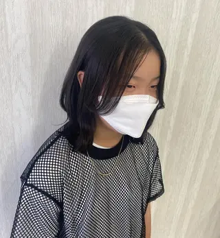 ロング カラー UNDER vr 【アンダーバー】のヘアスタイル