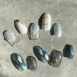 ネイル ウシク ミユキのネイルデザイン