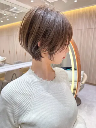 ショート レイヤー❣️縮毛矯正 川村利幸のヘアスタイル