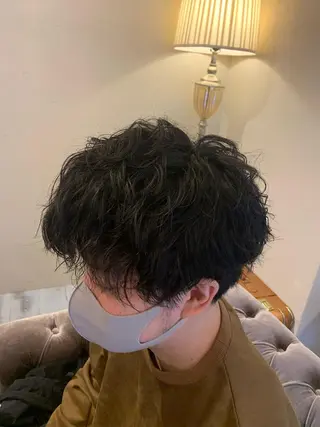 パーマ メンズ Aya/四条烏丸/ インナーカラーのヘアスタイル