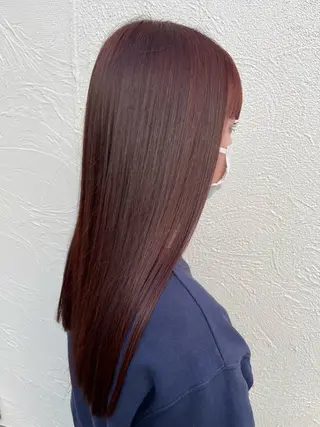 ロング 齋藤 未夢のヘアスタイル