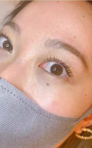 ロング カラー パーマ ヘアアレンジ メンズ キッズ ネイル マツエク・マツパ アイブロウ Cupidトップ アイリスト石川のマツエク・マツパデザイン