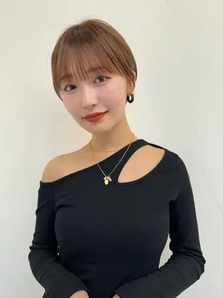 ショート 前髪顔まわりカット 🌈中村海聖のヘアスタイル