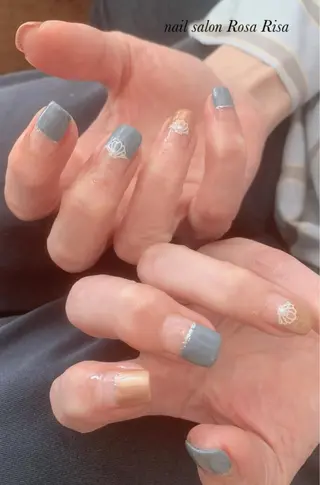 ショート ネイル ネイルスタジオ シェイクユアハンズのネイルデザイン