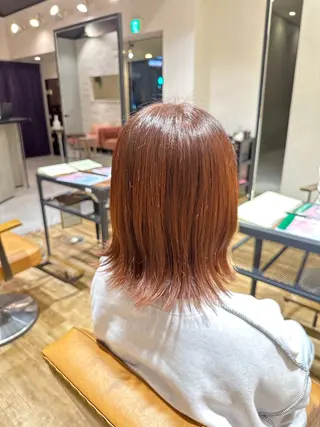 ミディアム 和泉市／mahae 吉田のヘアスタイル