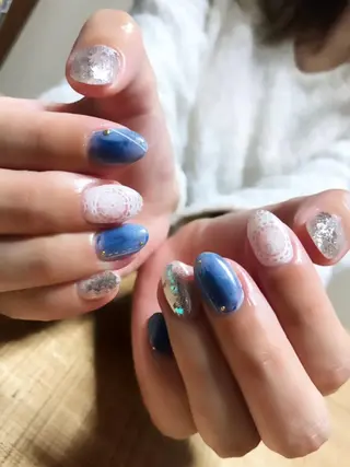 ネイル ツメトマツゲ .のネイルデザイン