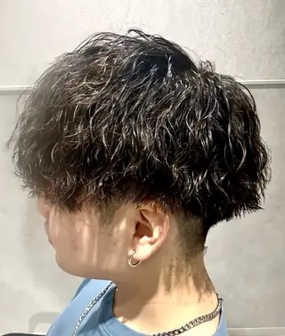 パーマ メンズ 👑駅近メンズサロン パーマ特化北千住👑のヘアスタイル
