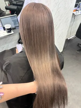 ロング カラー hair salon dot. mooda 韓国風サロン 町田店所属・韓国風ヘア🎀🩶 /♡𝓝𝓸𝓪♡のヘアスタイル