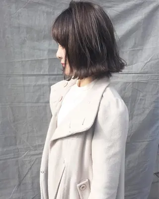 ショート カラー パーマ ヘアアレンジ メンズ ネイル マツエク・マツパ 韓国風×透明感カラー 髪質改善オタベシンヤのヘアスタイル