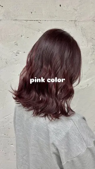 カラー 暖色カラ-ෆ˚顔周り 🎀ོ白岩亜実🎀ོのヘアスタイル