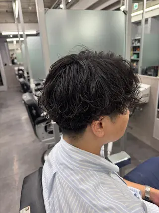ショート パーマ メンズ 🐬AYAKA🐬/ 新宿/メンズ/パーマのヘアスタイル