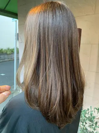 ロング カラー ヒロタ ハルヒ🦁のヘアスタイル