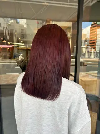 カラー 藤澤 樹のヘアスタイル