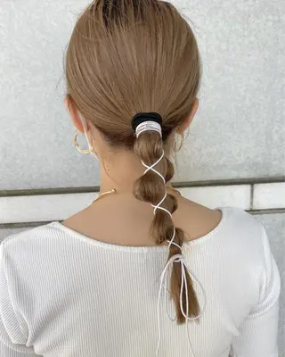 ロング ヘアアレンジ fit stand /HIIRAGIのヘアスタイル