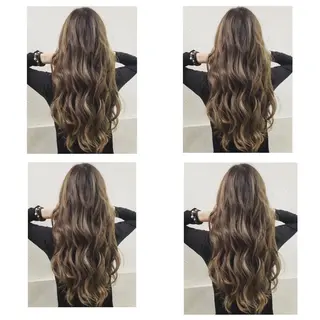 ロング カラー 京都大人女性ショート 徒歩1分/秋山のヘアスタイル