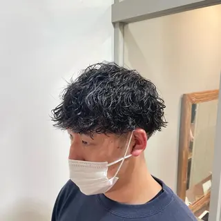ショート パーマ メンズ サトウ コウキ  メンズのヘアスタイル