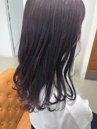 セミロング 齋藤 未夢のヘアスタイル