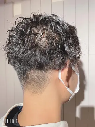 パーマ メンズ ❣️モードケイズ塚口 和田一将のヘアスタイル