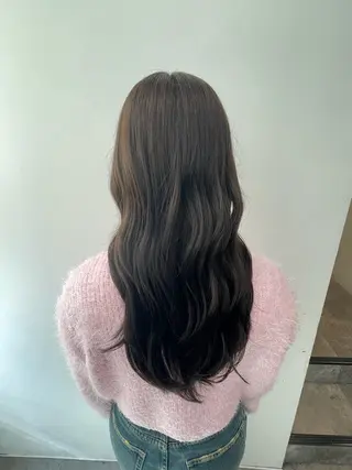 ロング カラー ヘアアレンジ marina ¨̮のヘアスタイル