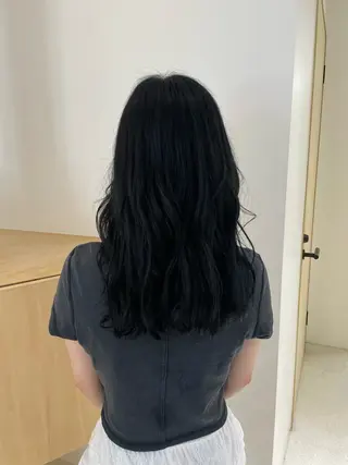 ロング 蓑輪 璃央のヘアスタイル