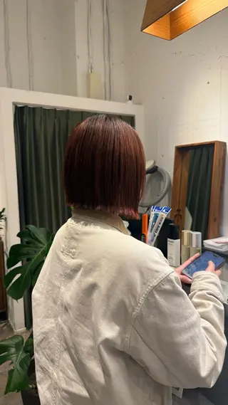 ミディアム 茨木市サロン amiのヘアスタイル