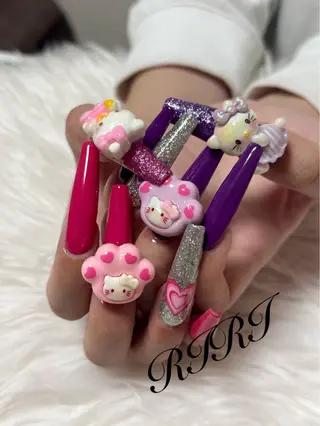 ネイル riri オーナーのネイルデザイン