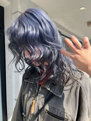 セミロング カラー IROW/イロウ天神 大名店　yamaのヘアスタイル