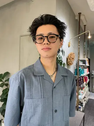 ショート LUCCI所属・森口 誠斗のヘアスタイル