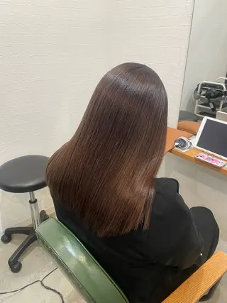 セミロング 髪質改善 個室美容室 calm 新田 美容院【カルム】所属・【カルム】 スズキのヘアスタイル