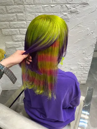 ミディアム カラー uros.所属・🩵aiko / モデル募集中️🩵のヘアスタイル