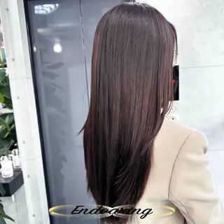 カラー Endearing 銀座/レイヤーカットのヘアスタイル