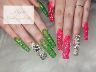 ロング My+ Yukaのネイルデザイン