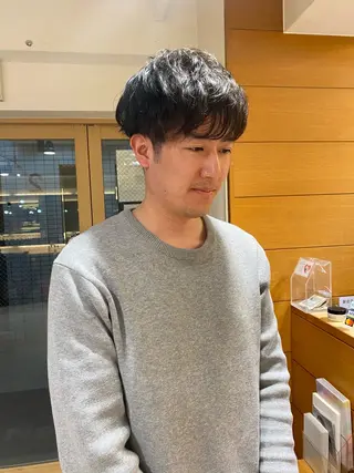 パーマ メンズ 谷川 あかりのヘアスタイル